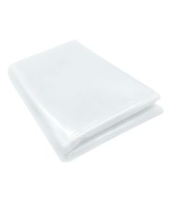 247Garden Clear Plastic Film 10x25 FT 6 Mil 150 Micron 20% UV Protection for Hydroponics and Greenhouse