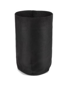 247Garden 7-Gallon Basic Fabric Tall Plant Grow Bag 200GSM Black 17H x 11D