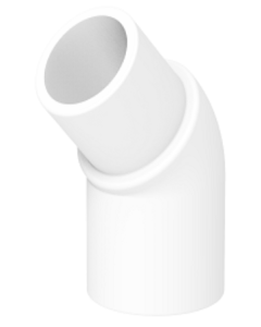 1/2 in. SCH-40 PVC 45-Degree Street Eblow ASTM D2466 Slip x Spigot