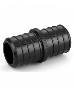 1 in. PEX-B Barb Coupling Plastic Crimp Fitting for Hot/Cold Water PEX Pipe System F2159