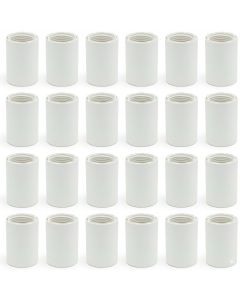 24-Pk 3/4 in. PVC SCH-40 Female Adapters Female Threaded NPT x Slip/Socket Pipe Fittings SCH40 ASTM D2466 NSF-Listed