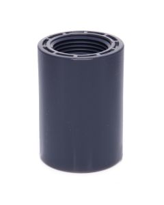 3/4 in. Schedule 80 PVC Female Adapter, Sch-80 Pipe Fitting (Socket x FPT) NSF ASTM D2467 3/4" Slip x 3/4" FNPT Female Threaded