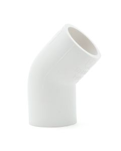 3/4 in. Schedule 40 PVC 45-Degree Elbow Fitting NSF Pipe Fitting SCH40 ASTM D2466