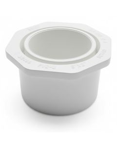 3 x 2 in. Schedule-40 PVC Reducing Ring/Reducer/Busher Pipe Fitting NSF SCH40 ASTM D2466 3" Spigot x 2" Socket