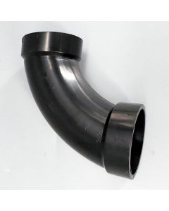 2 in. 90° ABS Long Sweep 1/4 Bend Elbow DWV Pipe Fitting NSF ASTM D2661