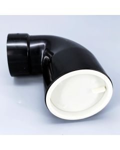 3 X 4 in. ABS Closet Bend Reducing w/ Test Cap DWV Pipe Fitting NSF ASTM D2661