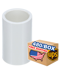 480/Box 1/2 in. Schedule 40 PVC Coupling (Coupler) NSF Pipe Fitting (Socket) SCH40 ASTM D2466