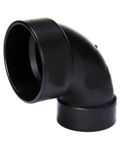 3 X 4 in. ABS Closet Bend Reducing H x H DWV Pipe Fitting NSF ASTM D2661