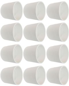 12-Pk 6 in. PVC Coupling Schedule-40 Pipe Fitting SCH40 NSF ASTM D2466 6"