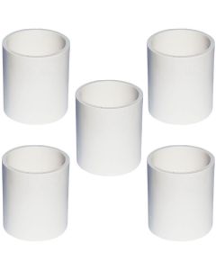 5-Pack 1-1/4 in. Schedule 40 PVC Coupling/Coupler Pipe Fitting NSF SCH40 ASTM D2466 1.25"