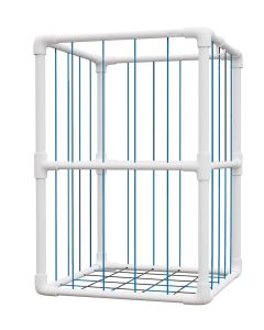 3/4" DIY PVC Stuffed Animal Storage, Furniture-Grade PVC Plushy Zoo Storage, Toy Organizer, Plushy Toy Cage, Stuffed Animal Holder, Nursery Playroom Kidroom Bedroom Organizer