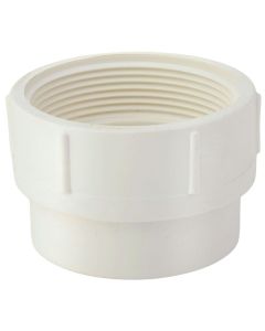 2 in. PVC Schedule-40 DWV Female Adapter Spigot x FIPT Fitting for Drain, Waste, and Vent Pipe ASTM D2665 NSF