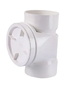 4" DWV NON-RETURN/BACKWATER VALVE PVC Fitting ASTM D2665 NSF