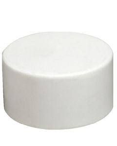 4" DWV END CAP PVC Fitting ASTM D2665 NSF