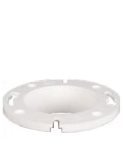 4"x 3" DWV FLANGE PVC FITTING ASTM D2665 NSF