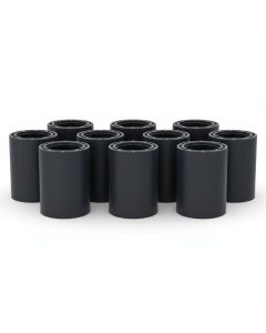 10-Pk 3/4 in. SCH-80 PVC Female Adapters Slip x FNPT NSF ASTM D2467 High Pressure Pipe Fittings