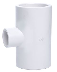 2 x 1-1/4 in. SCH40 PVC Reducing Tee 3-Way Pipe Fitting NSF SCH40 ASTM D2466 2" x 1.25" Tee Reducer