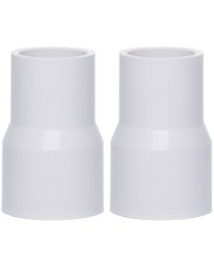 2-Pk 1 x 3/4 in. SCH-40 PVC Reducing Couplings NSF ASTM D2466 Pipe Fittings Slip/Socket