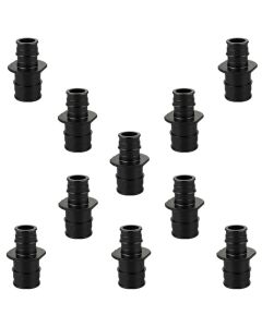 10-Pack 1" x 3/4" PEX-A Reducing Couplings PPSU Plastic Cold Expansion Fittings ASTM F1960 NSF