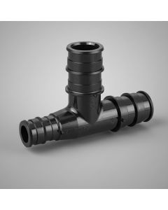 3/4" x 1/2" x 3/4" PEX-A Tee Cold Expansion PPSU Plastic PEX Fitting ASTM F1960 NSF