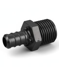 1/2" PEX Crimp x 1/2" Male NPT Adapter Plastic PPSU PEX-B Fitting ASTM F2159 NSF