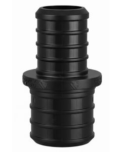 1 in. x 3/4 in. PEX-B Barb Reducing Coupling Plastic Crimp Fitting