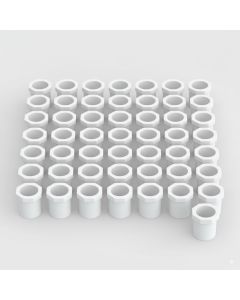 50-PK 3/4" Spigot x 1/2" Slip PVC Schedule-40 Busher Reducing Ring NSF Pipe Fittings