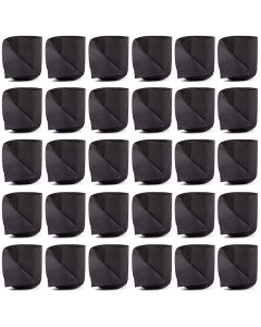 247Garden Basic 1/2-Gallon Transplanter Grow Bags Aeration Fabric Pots (Black 6H x 5D) 30-Pack