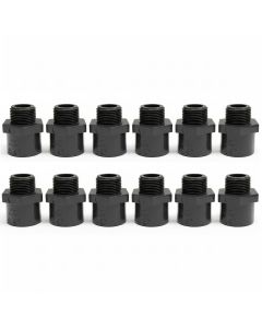 10-Pack 3/4 in. Schedule 80 PVC Male Hex Adapters Pipe Fittings (Socket x MPT) NSF ASTM D2467/D2464 NPT Precision-Grade Fittings