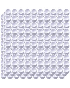 300pcs 3/4 in. PVC End Caps ASTM SCH40 Furniture-Grade Fittings