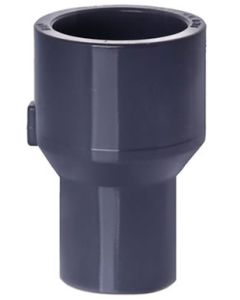 1 x 1/2 in. Schedule 80 PVC Reducing Coupling/Coupler High Pressure Pipe Increase/Reducer SCH-80 Fitting (Socket) NSF ASTM D2467