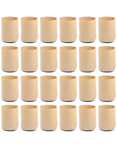 247Garden 1/4 Gallon Basic Aeration Fabric Pot/Plant Grow Bag (Tan Color, 200GSM, 5H x 4D) 24-Pack