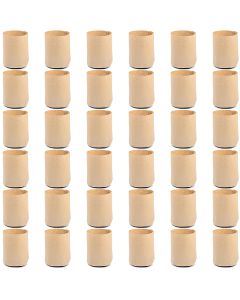 247Garden 1/4 Gallon Basic Aeration Fabric Pot/Plant Grow Bag (Tan Color, 200GSM, 5H x 4D) 36-Pack