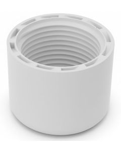 1 in. Schedule-40 PVC Female-Threaded NPT Cap NSF Pipe Fitting SCH40 ASTM D2466 1"