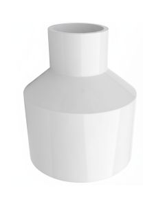 1-1/2 x 1/2 in. Schedule 40 PVC Reducing Coupling NSF SCH40 Pipe Fitting