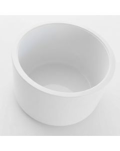 270PC/BOX 2 in. Schedule 40 PVC End Cap Pipe Fitting NSF SCH40 ASTM D2466 2" Socket-Ends Wholesale