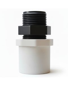 3/4 x 1/2 in. Schedule 40 PVC Male Reducing Ring/MIP Reducer Bushing SCH40 Modular Fitting Kit NSF, 3/4" Spigot x 1/2" MNPT