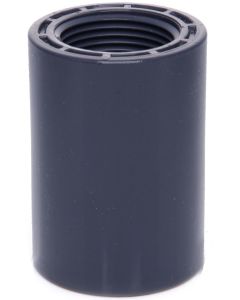 3/4 in. Schedule 80 PVC Female Adapter, Sch-80 Pipe Fitting (Socket x FPT) NSF ASTM D2467 3/4" Slip x 3/4" FNPT Female Threaded