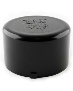 3 in. SCH-80 PVC Cap/End Plug High Pressure Pipe Fitting Slip/Socket Connection NSF ASTM D2467