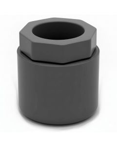 3/8 in. SCH-40 Modular Type PVC Cap Slip/Socket NSF ASTM D2466 for Pressure Pipe System