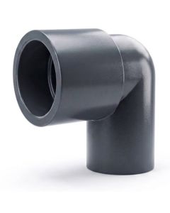 1 x 3/4 in. SCH-80 PVC Female Reducing Elbow ASTM D2467 1" Socket x 3/4" FNPT