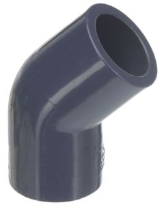 1/2 in. Schedule 80 PVC 45-Degree Elbow High Pressure Pipe Fitting SCH-80 NSF ASTM D2467