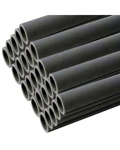 25-Pack 1/2 in. x 5 ft. PVC Schedule 80 High Pressure Pipe ASTM D1785 NSF-61 Industrial Grade