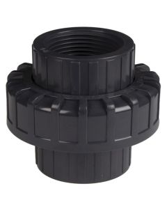 2-Pack 1/2" Schedule 80 PVC Union F1970 High Pressure Pipe Fittings Socket x Female-Threaded Connection