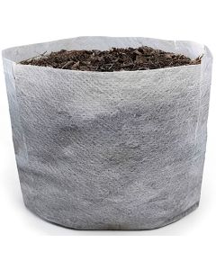 247Garden 3-Gallon Starter Plant Grow Bag White 60GSM Aeration Fabric Pot BPA-Free 10D x 9H