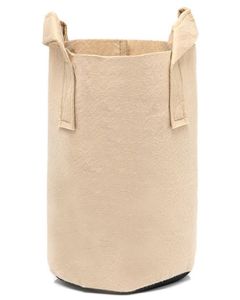 247Garden 1-Gallon Tall Aeration Fabric Pot/Tree Grow Bag (Tan w/Handles 9H x 6D)