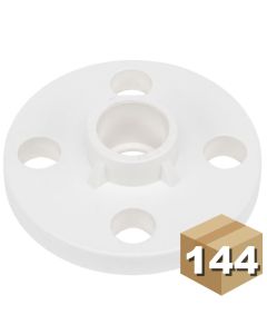 144-Pack 3/4 in. PVC SCH-40/80 TS Flange ASTM D2466/D2467 (Socket-Type High Pressure Pipe Fittings)