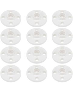 12-Pack 3/4 in. PVC SCH40/80 TS Flange ASTM D2466/D2467 (Socket-Type High Pressure Pipe Fittings)