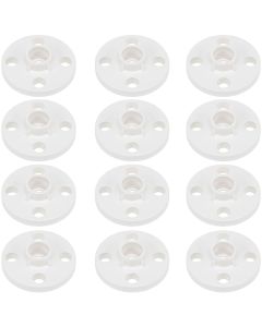 12-Pk 1/2 in. PVC SCH-40/80 TS Flange ASTM D2466/D2467 (Socket-Type High Pressure Pipe Fittings)