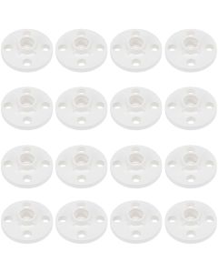 16-Pack 3/4 in. PVC SCH40/80 TS Flange ASTM D2466/D2467 (Socket-Type High Pressure Pipe Fittings)